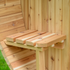 Almost Heaven Charleston 4-Person Canopy Barrel Sauna