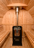 Almost Heaven Grandview 4-6 Person Canopy Barrel Sauna