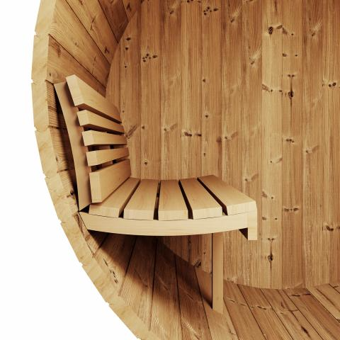 Model E6 2 Person Traditional Sauna Barrel