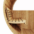 Model E8W 6 Person Traditional Sauna Barrel Sauna