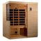 New 2026 Bilbao 3 Person Ultra Low EMF FAR Infrared Sauna