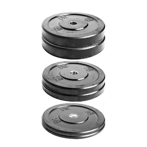Black Training Bumper Plates & Packages