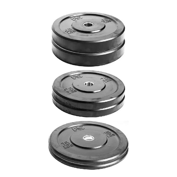 Black Training Bumper Plates & Packages