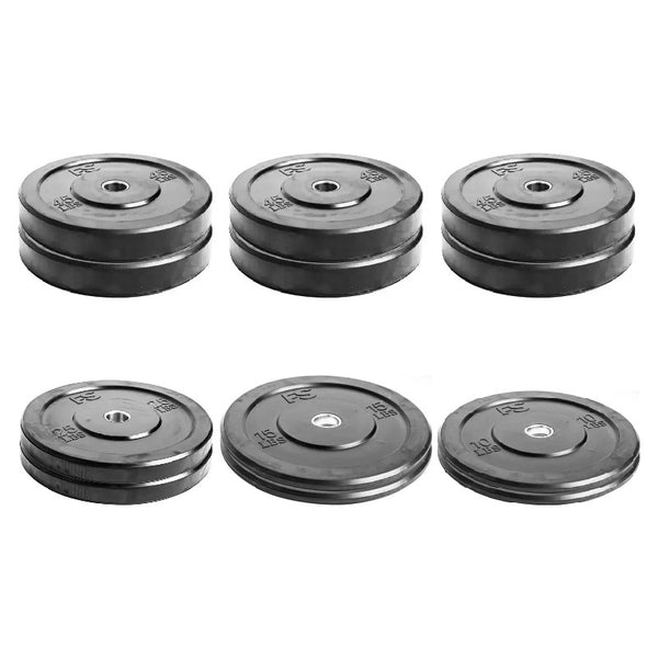 Black Training Bumper Plates & Packages