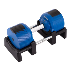 THE REVOLVER Adjustable Dumbbell 92 Lb Black (Pair)