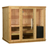 Almost Heaven Bridgeport 6-Person Indoor Sauna (Respite Series - Hybrid Option)