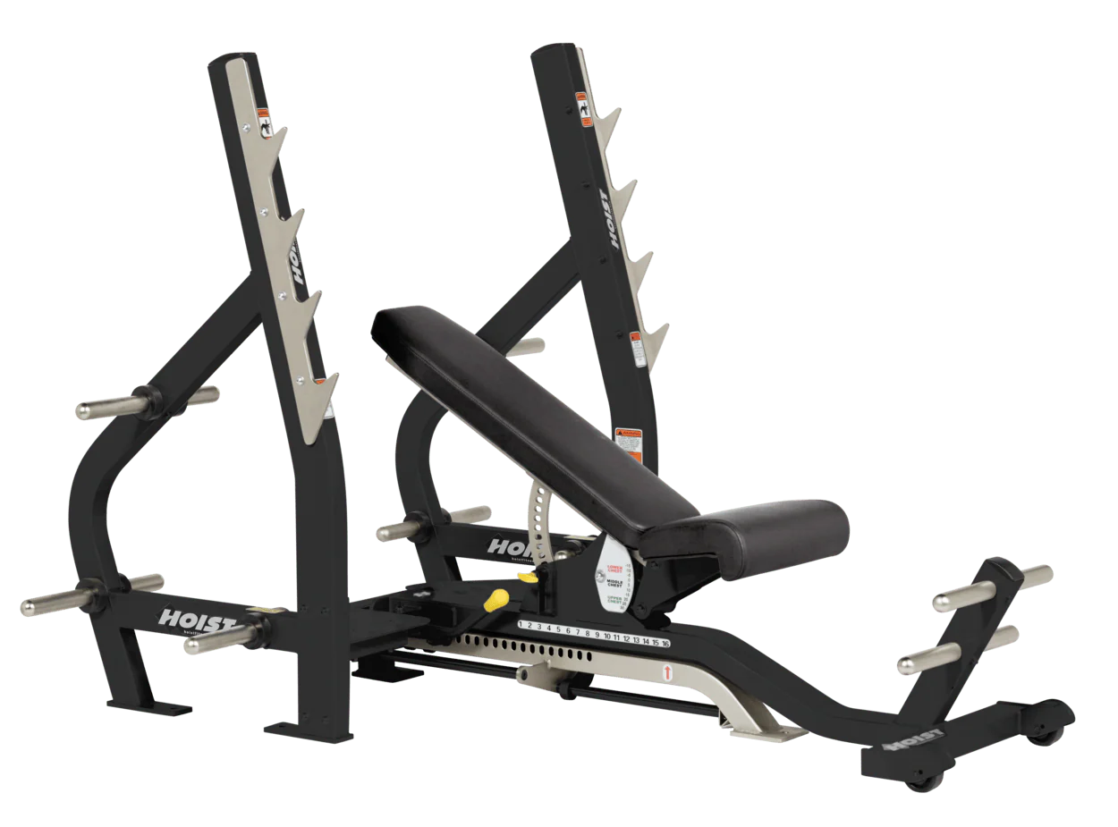 Hoist Fitness Commercial 3-Way Olympic Bench