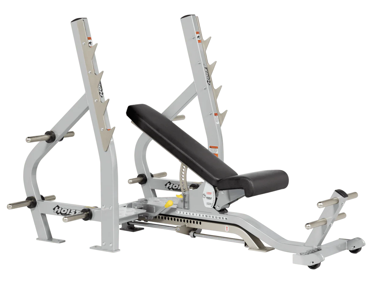 Hoist Fitness Commercial 3-Way Olympic Bench