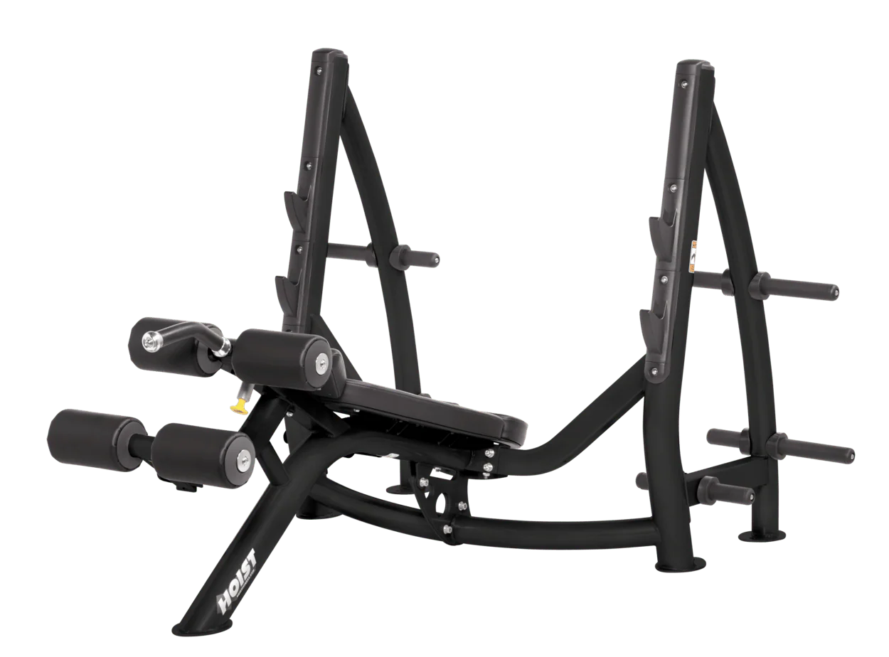 Hoist Fitness Olympic Decline Bench With Storage