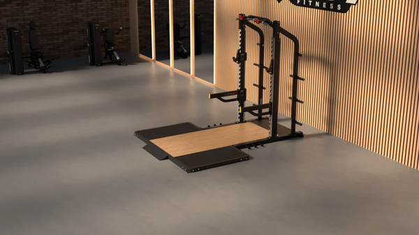Hoist Fitness 4' Sound Dampening Wood Platform
