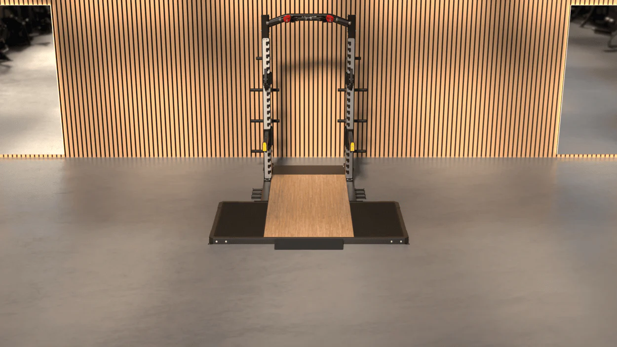 Hoist Fitness 4' Sound Dampening Wood Platform