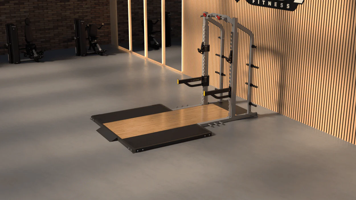 Hoist Fitness 6’ Sound Dampening Wood Platform