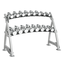 Hoist Fitness 2-Tier Horizontal Beauty Bell Rack