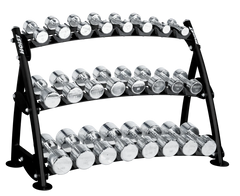 Hoist Fitness 3-Tier Horizontal Beauty Bell Rack