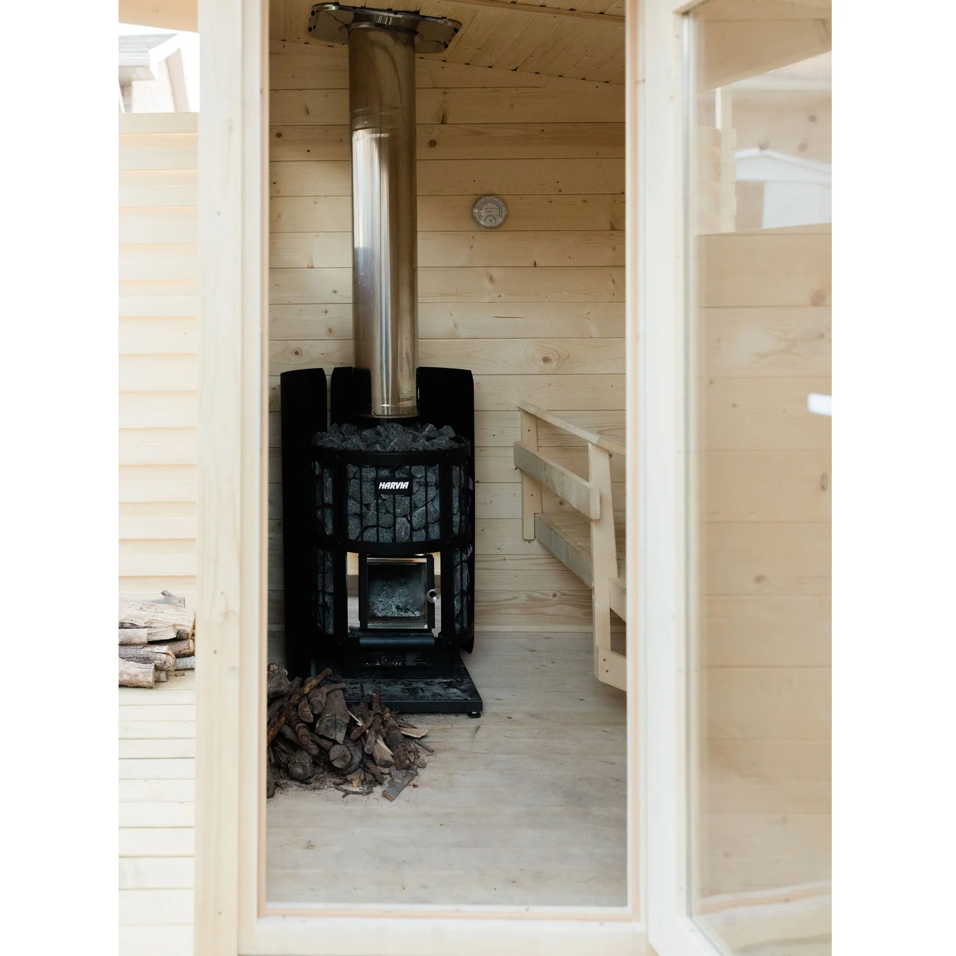 Almost Heaven 3-6 Person Timberline Outdoor Sauna (Heritage Collection)