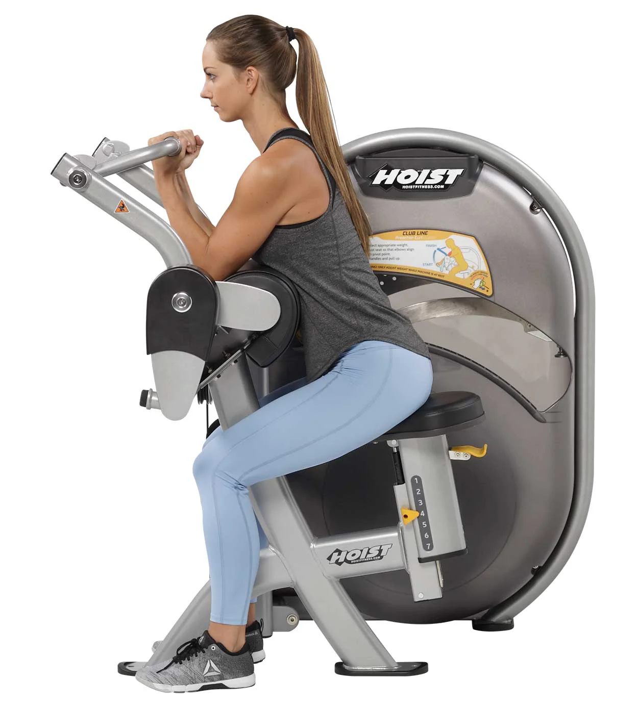 Hoist Fitness Club Line Biceps Curl