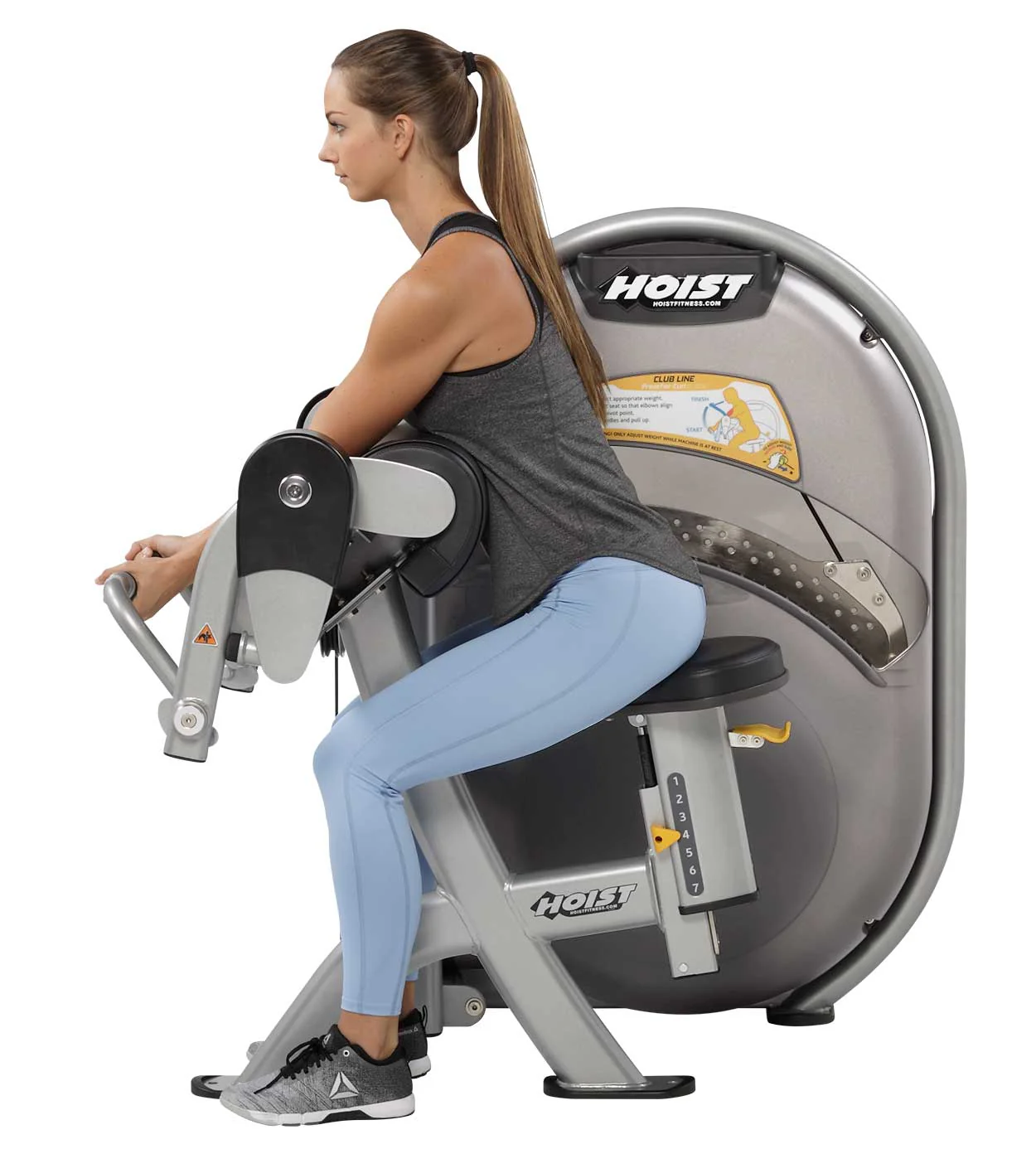 Hoist Fitness Club Line Biceps Curl