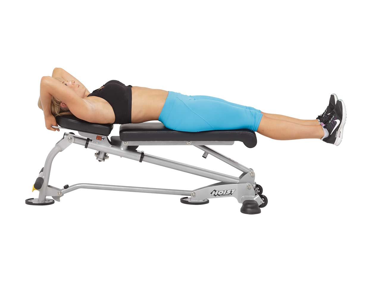Hoist Fitness 7 Position Folding F.I.D. Bench