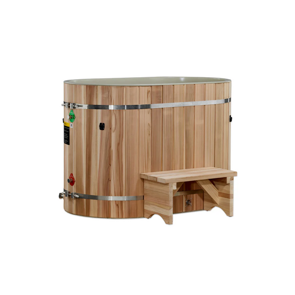 New 2026 Golden Designs DCT Oval Barrel Tub (50-P) Pacific Cedar - 3/4 IN-OUT without Motor