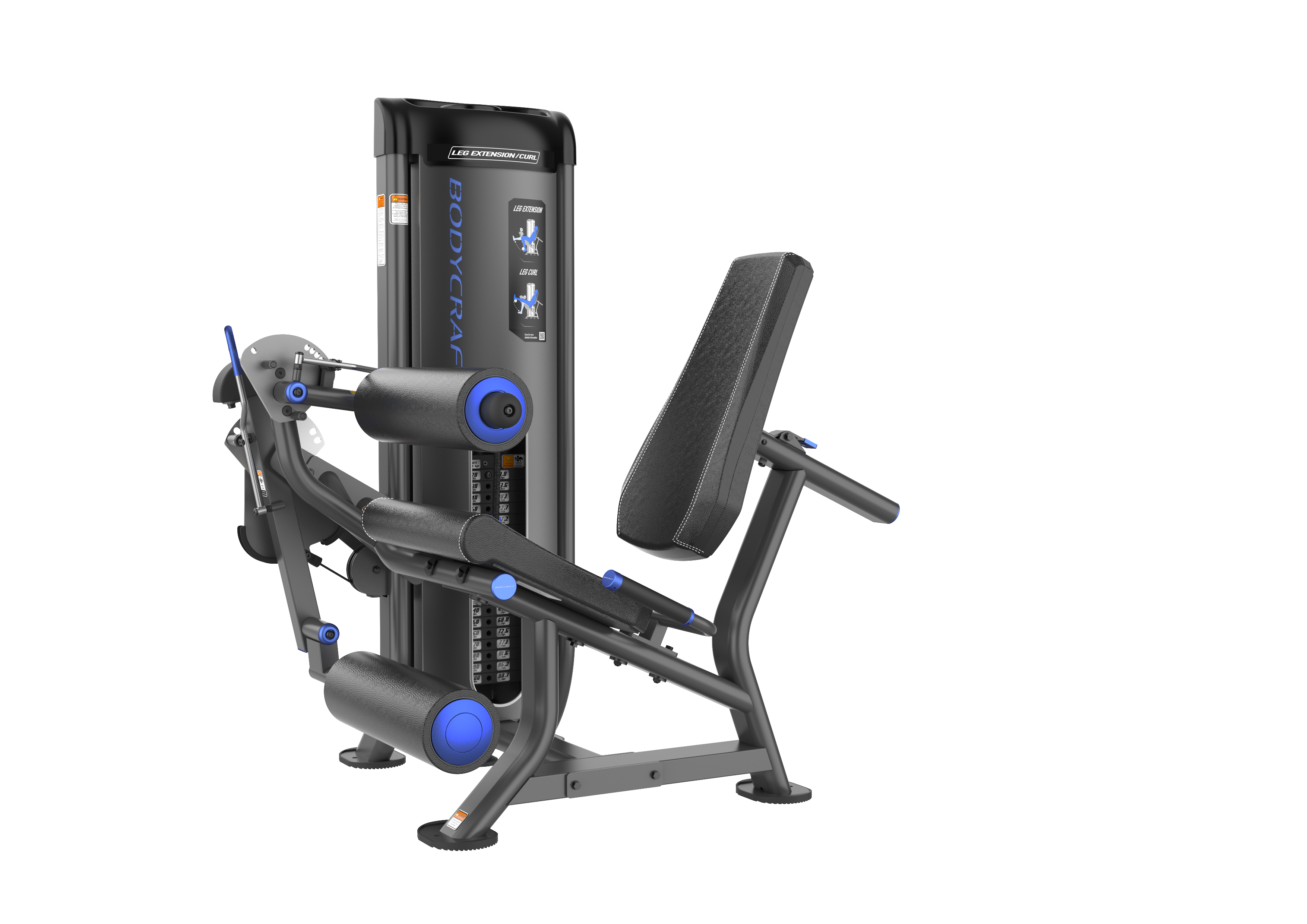 Bodycraft Leg Extension & Leg Curl Machine
