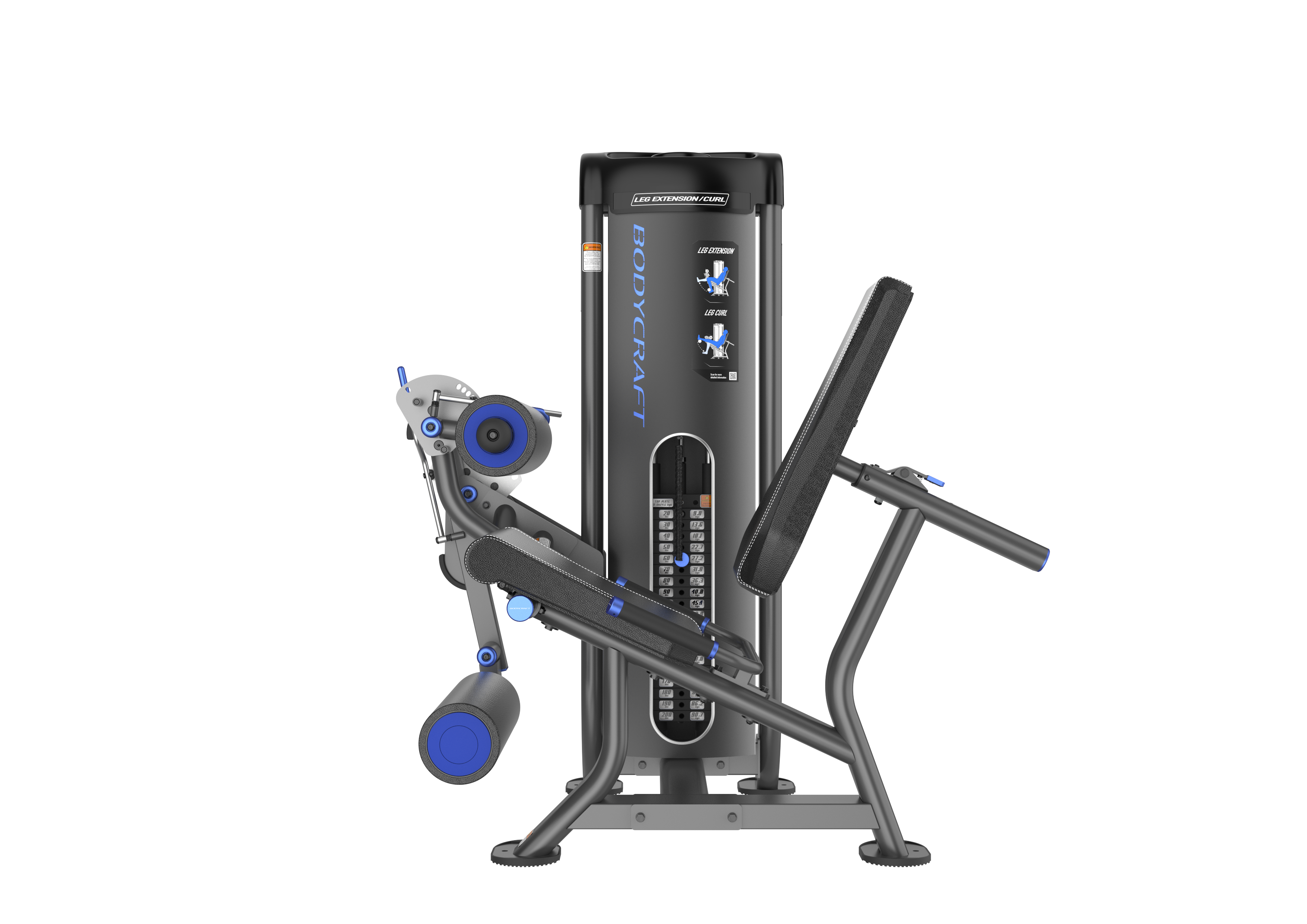 Bodycraft Leg Extension & Leg Curl Machine