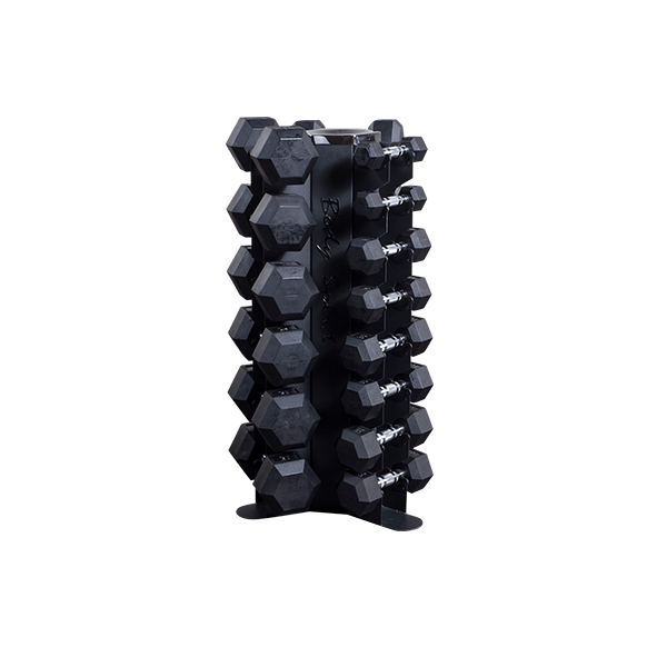 Body-Solid 3-Sided Vertical Dumbbell Rack