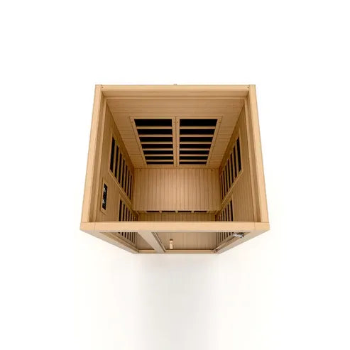 New 2026 Model Dynamic Gracia 1-2-Person Full Spectrum Near Zero EMF FAR IR Sauna (DYN-6119-03 FS)