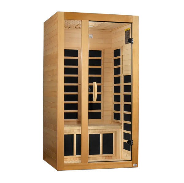 New 2026 Model Dynamic Gracia 1-2-Person Full Spectrum Near Zero EMF FAR IR Sauna (DYN-6119-03 FS)