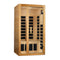 New 2026  Dynamic "Gracia" 1-2 Person Ultra Low EMF FAR IR Sauna (DYN-6119-01 Elite)