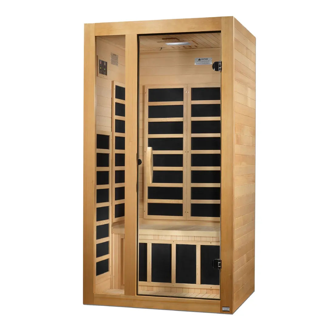 New 2026 Model Dynamic Gracia 1-2-Person Full Spectrum Near Zero EMF FAR IR Sauna (DYN-6119-03 FS)