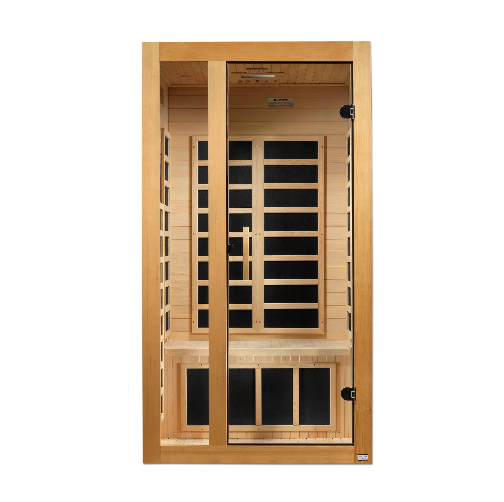 New 2026  Dynamic "Gracia" 1-2 Person Ultra Low EMF FAR IR Sauna (DYN-6119-01 Elite)