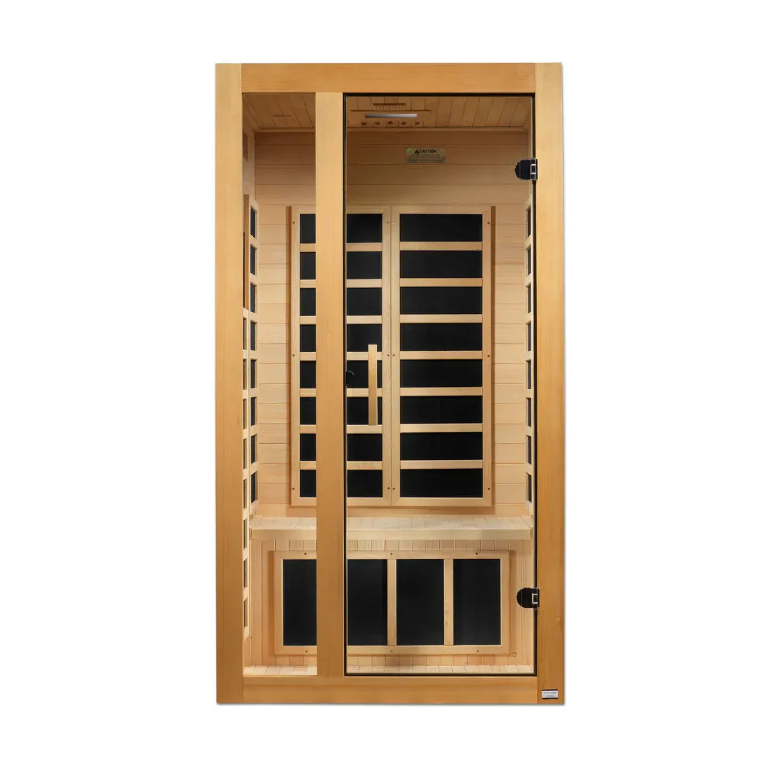 New 2026 Model Dynamic Gracia 1-2-Person Full Spectrum Near Zero EMF FAR IR Sauna (DYN-6119-03 FS)