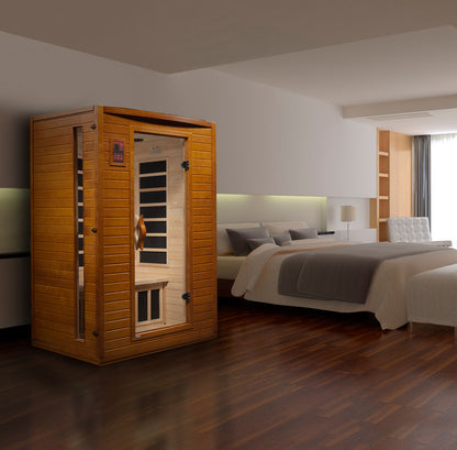 Dynamic "Versailles" 2 Person Ultra Low EMF Far IR Sauna