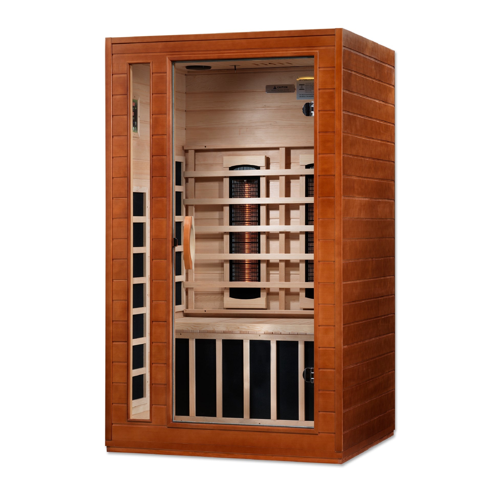 New 2026 Cardoba 2 Person Full Spectrum Infrared Sauna - Canadian Hemlock