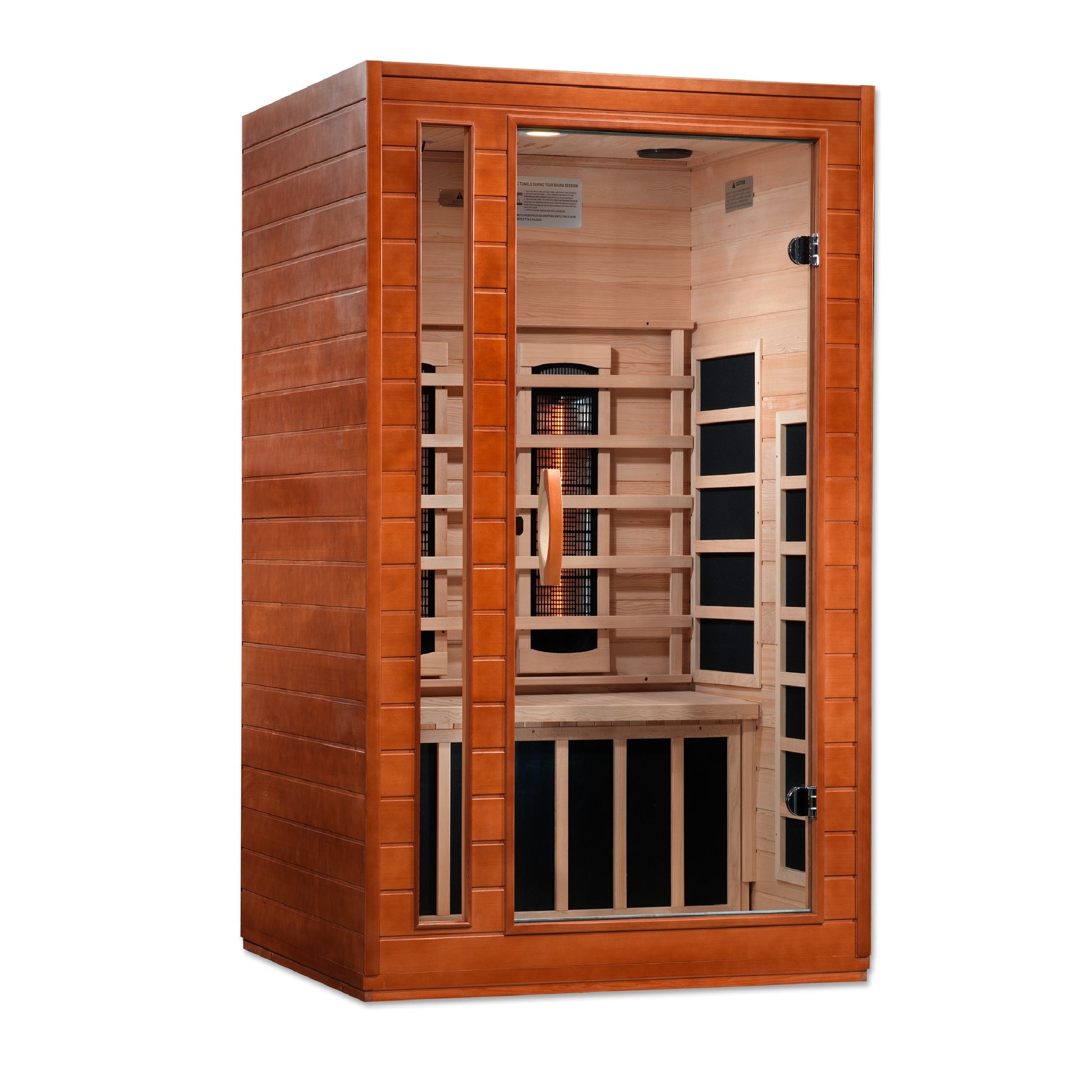 New 2026 Cardoba 2 Person Full Spectrum Infrared Sauna - Canadian Hemlock