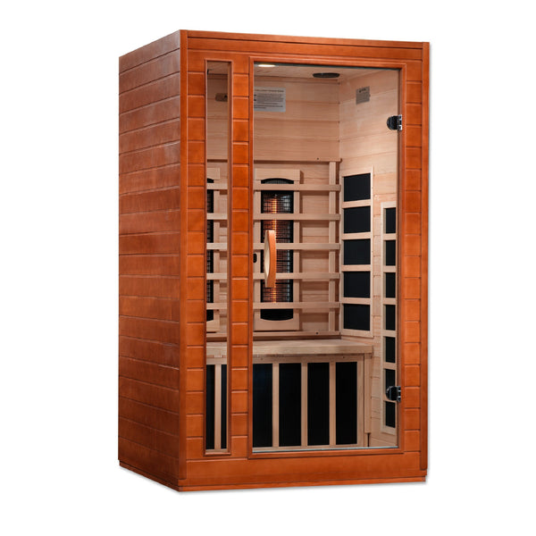 New 2026 Cardoba 2 Person Full Spectrum Infrared Sauna - Canadian Hemlock