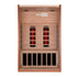 New 2026 Cardoba 2 Person Full Spectrum Infrared Sauna - Canadian Hemlock