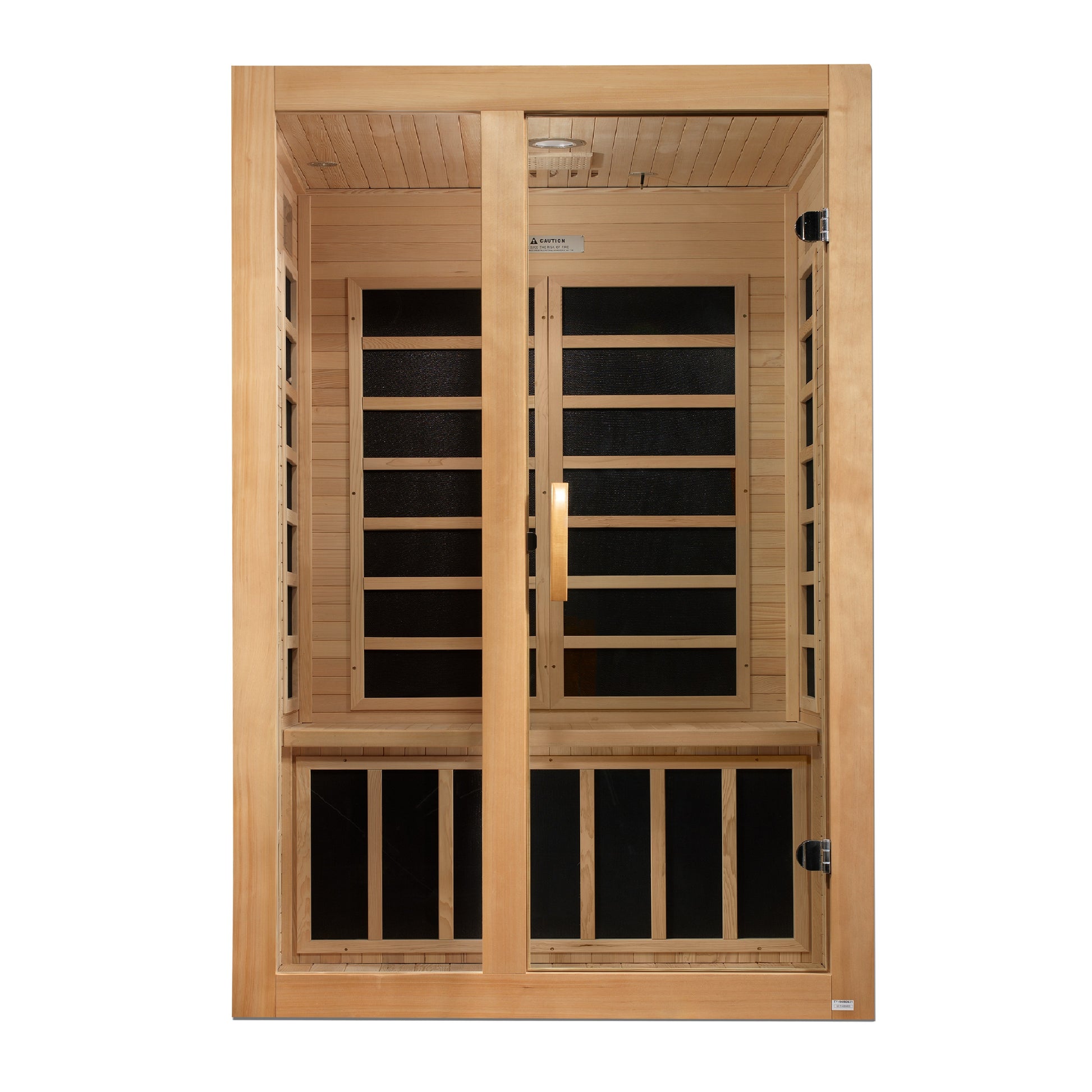New 2026 Santiago - 2 Person Low EMF FAR Infrared Sauna