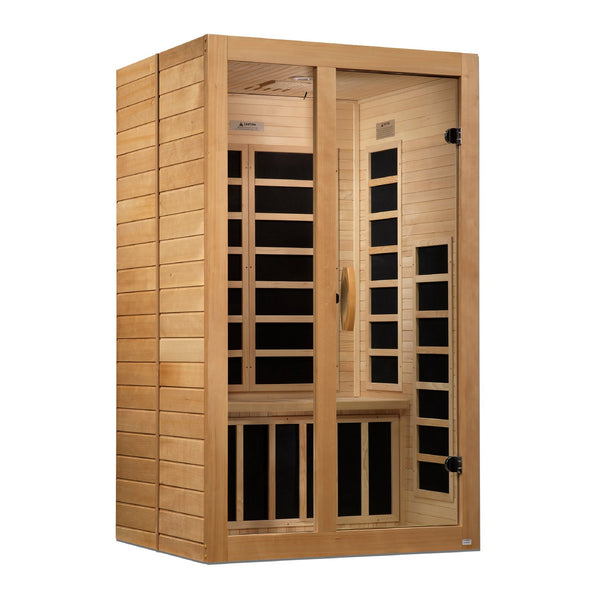 New 2026 Santiago - 2 Person Low EMF FAR Infrared Sauna