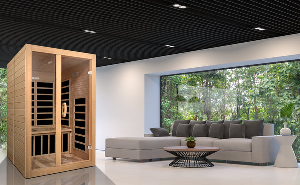 New 2026 Santiago - 2 Person Low EMF FAR Infrared Sauna