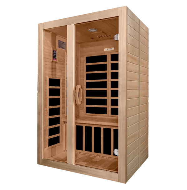 New 2026 Santiago - 2 Person Low EMF FAR Infrared Sauna