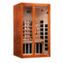 New 2026 Santiago 2 Person Full Spectrum Infrared Sauna - Canadian Hemlock