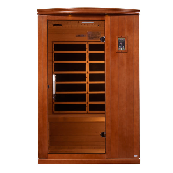 New 2026 Venice Limited Elite 2 Person Ultra Low EMF FAR Infrared Sauna with Red Light Feature