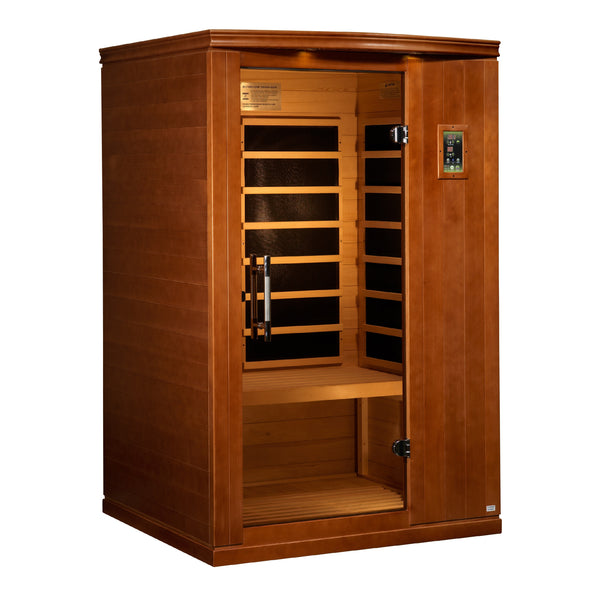 New 2026 Venice Limited Elite 2 Person Ultra Low EMF FAR Infrared Sauna with Red Light Feature