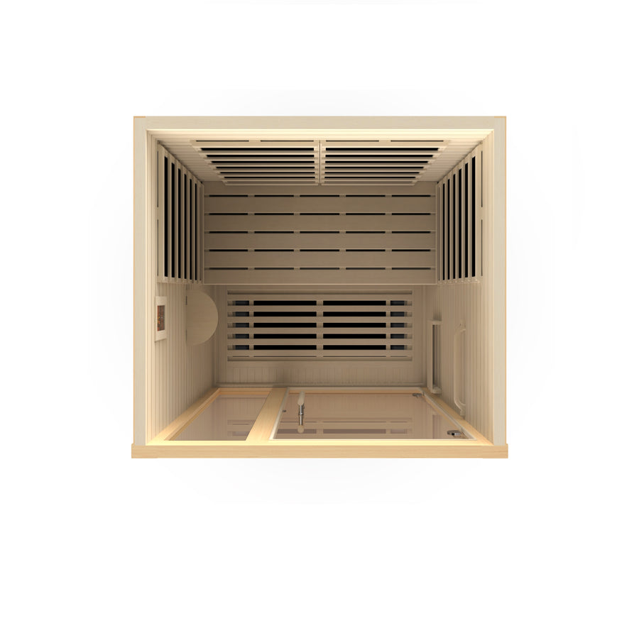 New 2026 Llumeneres Elite 2 Person Ultra Low EMF FAR Infrared Sauna