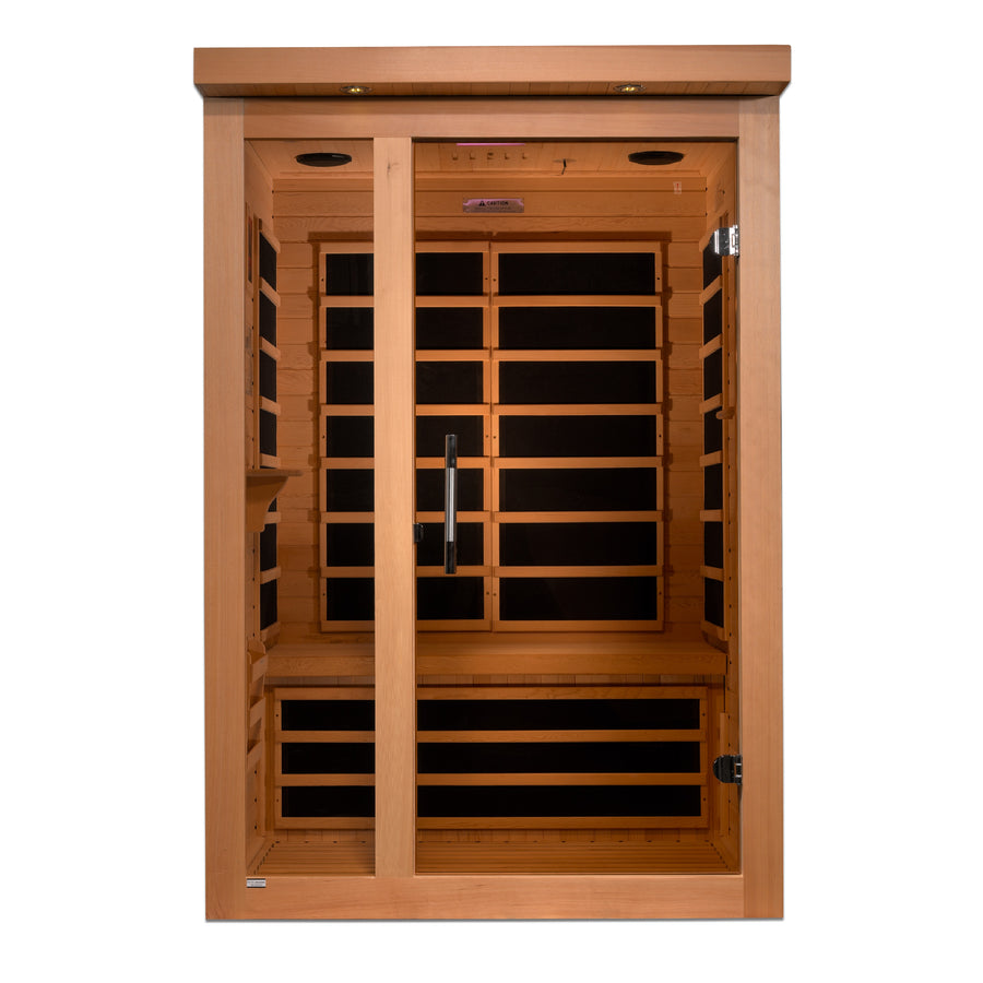 New 2026 Llumeneres Elite 2 Person Ultra Low EMF FAR Infrared Sauna
