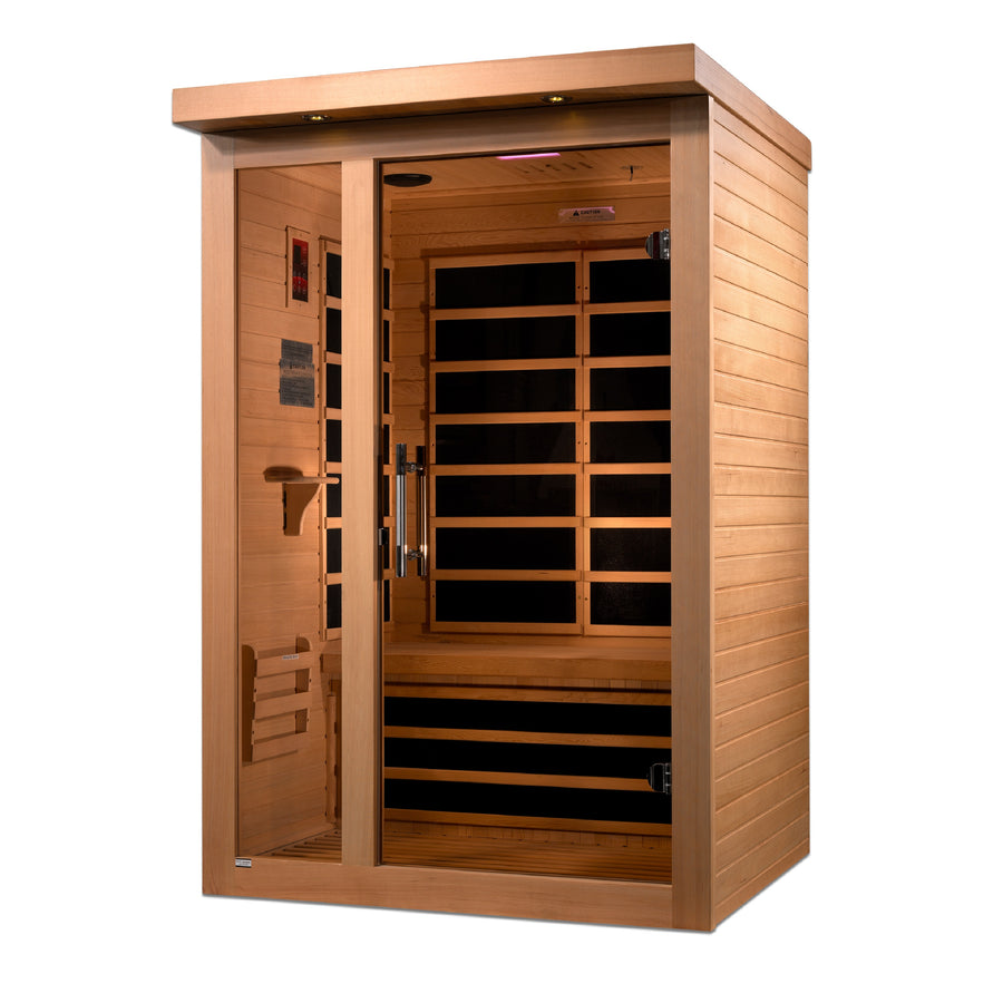 New 2026 Llumeneres Elite 2 Person Ultra Low EMF FAR Infrared Sauna