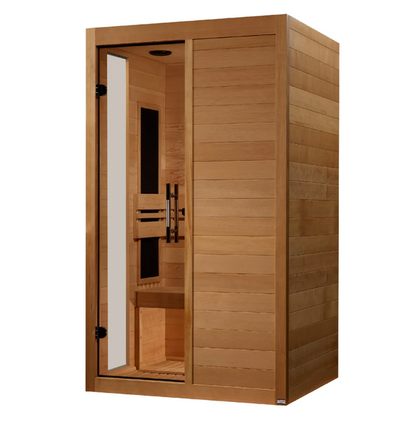 Golden Designs ***New 2026 Model*** Dynamic "Lucca" 2 Person Ultra Low EMF FAR IR Sauna (DYN-6215-05 Elite)