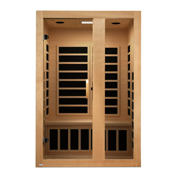 New 2026 Model Dynamic "Serena" 2 Person Low EMF FAR IR Sauna (DYN-6229-01)