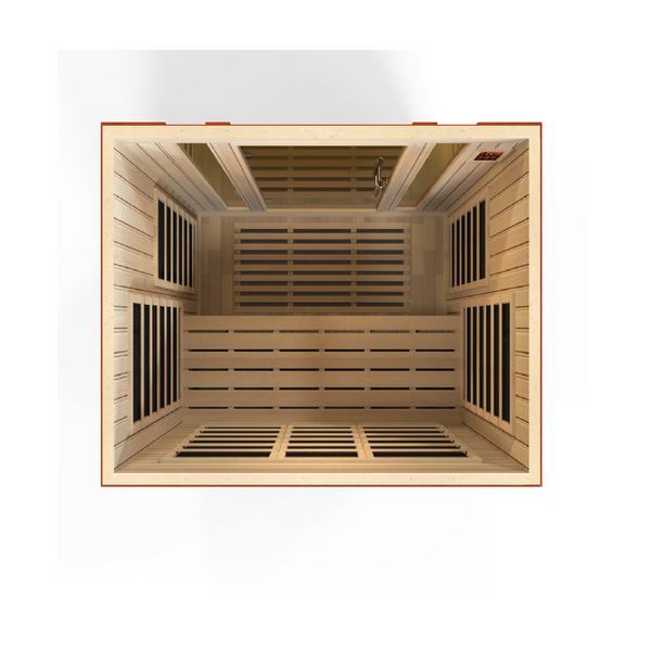 New 2026 DYN-6306-02 Dynamic Low EMF Far Infrared Sauna, Bellagio Edition